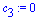 c[3] := 0